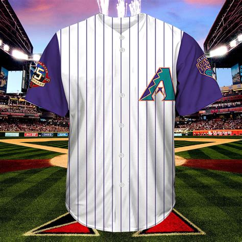 2023 Arizona Diamondbacks Throwback Replica Jersey Shirt Giveaway ...