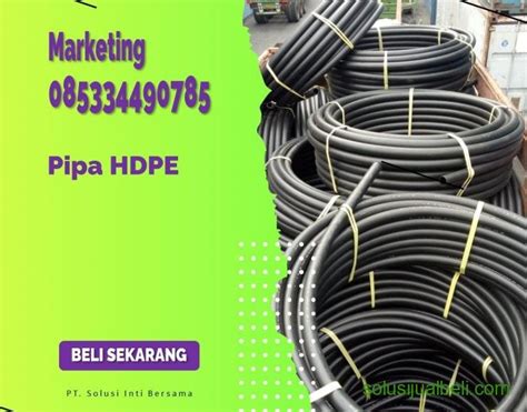 Pipa HDPE Standart SNI SDR 11 PN 16 Ukuran 2 1 2 Kabupaten Klungkung