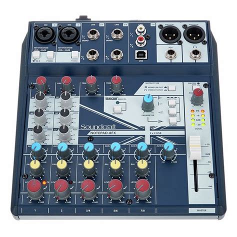 Soundcraft Notepad-8FX – Thomann United States