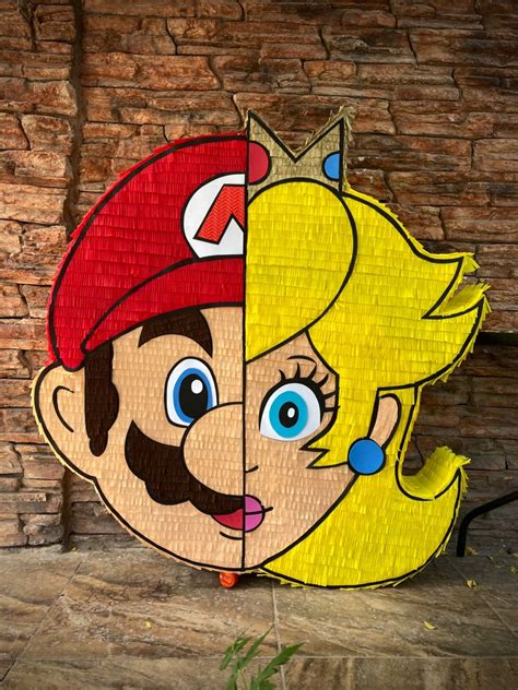 Pi Ata De Mario Bros Princesa Peach Pi Ata Mario Bros Dulceros Dia