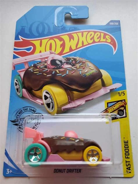 Hot Wheels 2020 Fast Foodie Donut Drifter 108 250 Mx Juguetes Y Juegos