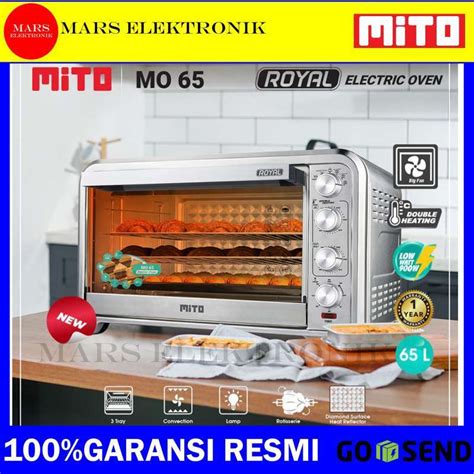 Jual OVEN MITO ELECTRIC OVEN ROYAL MO 65 65 LITER LOW WATT OVEN