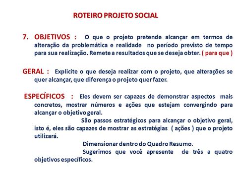 Exemplo De Um Projeto Social Pronto Novo Exemplo