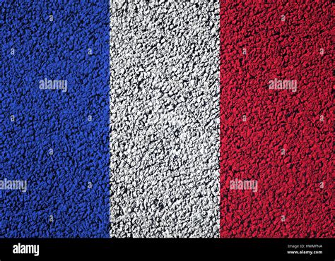 colors of french flag on textured background Stock Photo - Alamy