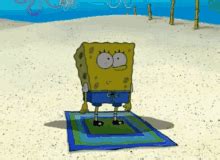 Spongebob Falling Sticker - Spongebob Falling - Discover & Share GIFs