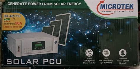 Va V Microtek V Solar Pcu At Rs In Nabadwip Id