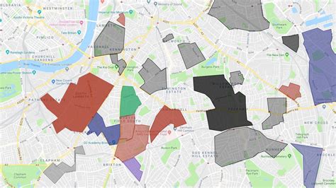 London Map Shows Territories Of Dozens Of Gangs Uk News Sky News