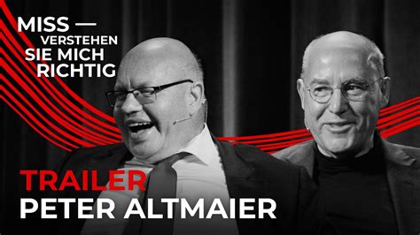 Gregor Gysi im Gespräch mit Peter Altmaier Trailer YouTube