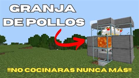 👉 Como Hacer Una Granja De Pollos Cocinados Automatica En Minecraft Bedrock 121 Afk FÁcil