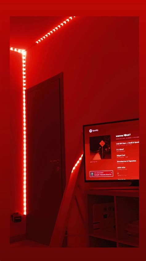 My Night In 2023 Pink Led Lights Led Lighting Bedroom Red Lights