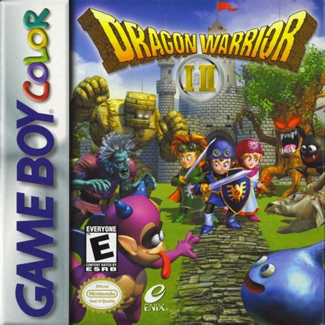 Dragon Warrior I And Ii For Game Boy Color 1999 Mobygames