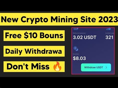 New Crypto Mining Site 2023 How To Mine Free Bitcoin In 2023