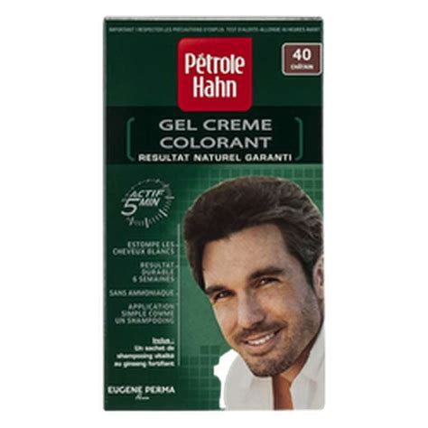 Coloration Pour Homme Ch Tain N Petrole Hahn Bam Courses