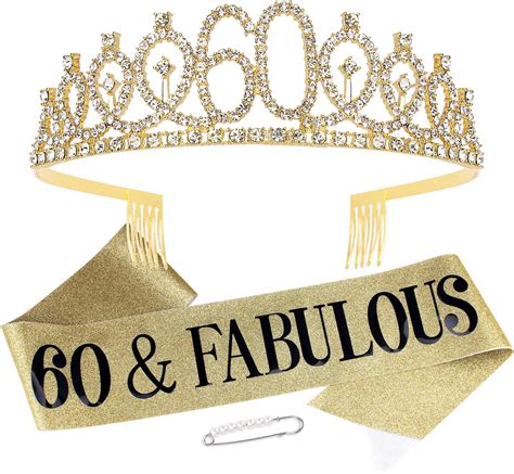 Amazon Th Birthday Sash And Tiara For Women Th Birthday Gifts