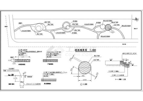 道路景观绿化cad图纸 24道路及高速公路绿化设计图土木在线