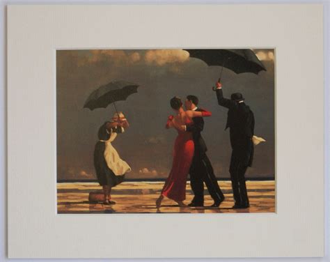 The Singing Butler By Jack Vettriano Mounted 10 X Etsyde