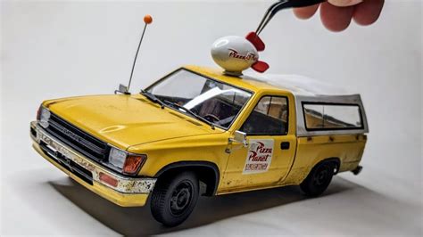 Building The Pizza Planet Truck From Toy Story In Scale Youtube