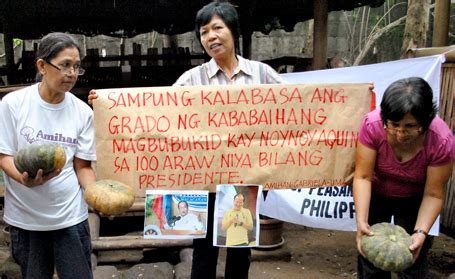 Larawan Sampung Kalabasa Para Sa 100 Araw Ni P Noy Pinoy Weekly