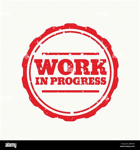 In Progress Stamp Hi Res Stock Photography And Images Alamy