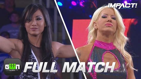 Gail Kim Vs Angelina Love Full Match Slammiversary Impact