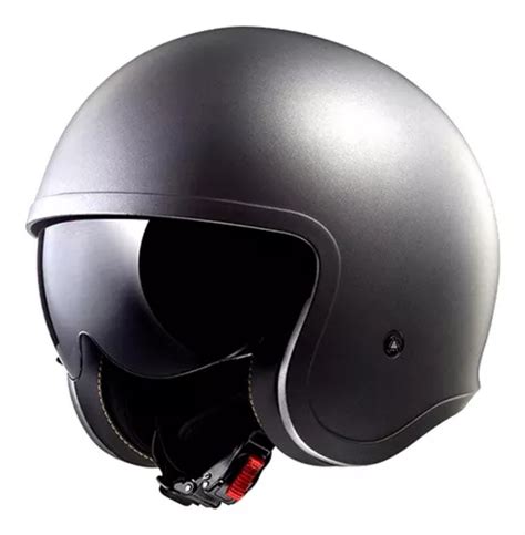 Casco Abierto Ls Spitfire Solid Titanium Mate