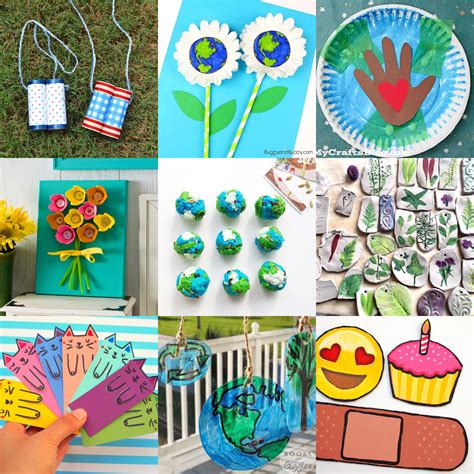 Earth Day Crafts and Activities That Kids will Love - DIY Candy