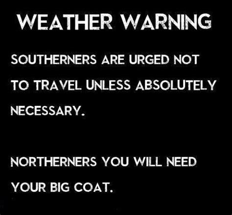 Weather Warning Southerners Are Urged Not To Travel Unless Absolutely