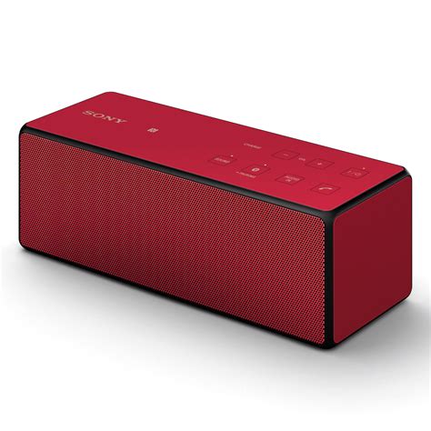 Sony Portable Bluetooth Speaker Red SRSX3 RED B H Photo Video