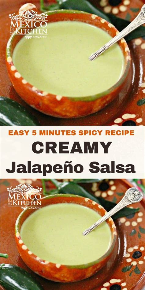 Creamy jalapeño salsa Artofit