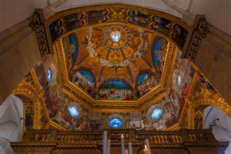 Loreto Italia 29 De Septiembre De 2021 Interior Del Santuario De