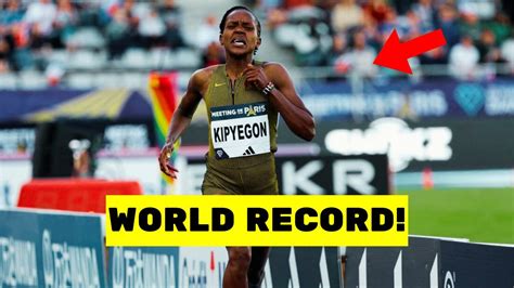 Faith Kipyegon Said This After Breaking Another World Record In 1500m