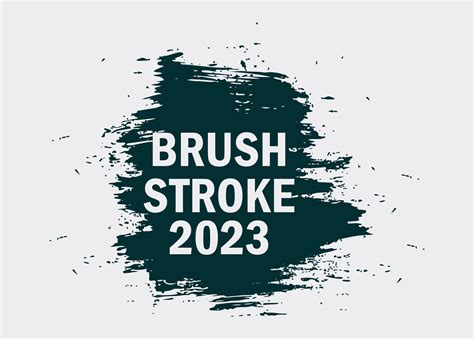 Brushstroke illustration and vector ink grunge brushstroke 32056445 ...