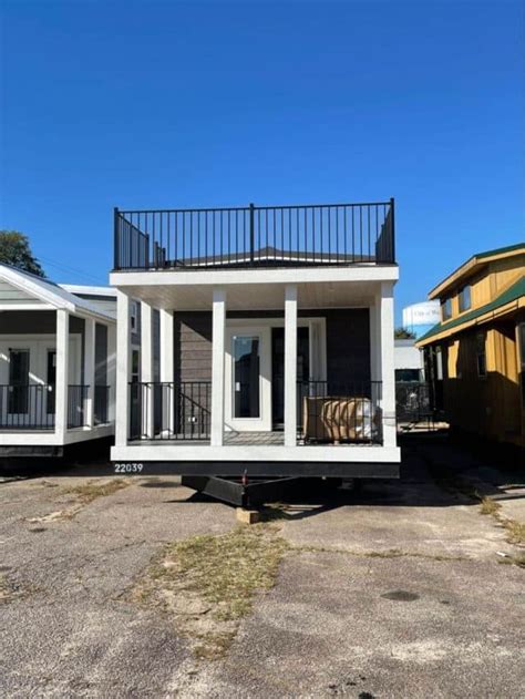 Tiny Luxury Home Is A Beautiful Park Model Spacious Residence Tiny