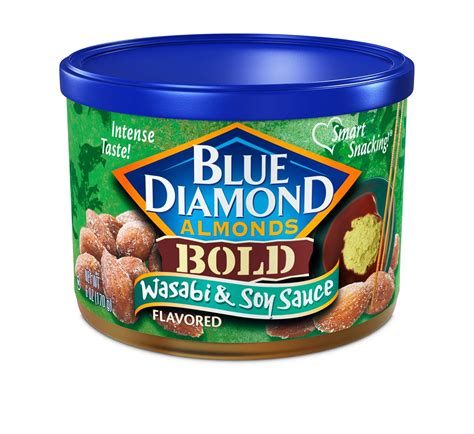 Amazon Blue Diamond Almonds Wasabi And Soy 6 Ounce Pack Of 6 By