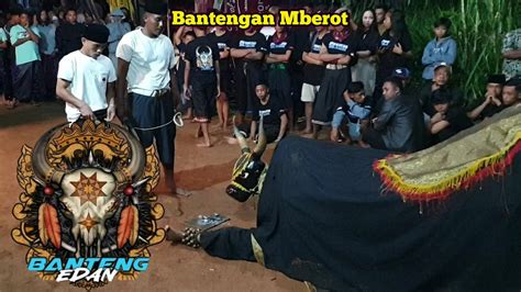 Bikin Penonton Semburat Banteng Edan Tampil Giras Live Panggungsari