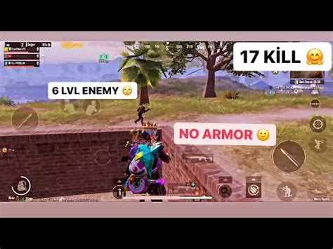 NAKED CHALENGE NO ARMOR 17 KİLL CHAPTER13 pubgmobile metroroyale