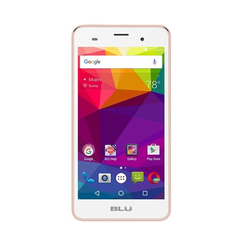 Best Buy Blu Dash M2 With 4gb Memory Cell Phone Unlocked Rose Gold