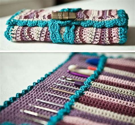 Crochet Hook Holder Case Free Pattern Video Tutorial Artofit