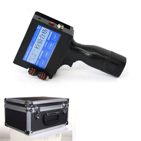 Protable Handheld Smart Date Coder Inkjet Printer Ink Coding Machine