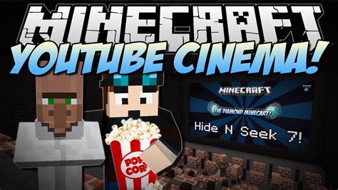 Minecraft Youtube Cinema Web Displays Mod Mod Showcase