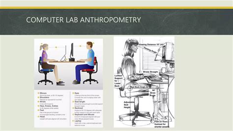 Anthropometrics And Ergonomics In Educational Spaces Ppt