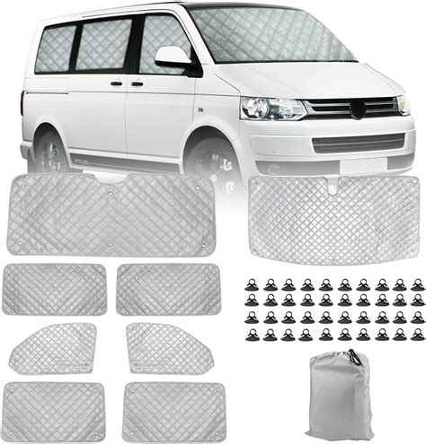 Sun Protection Car Windscreen Replacement For Vw T5 T6 8 Piece Sun Protection Windscreen