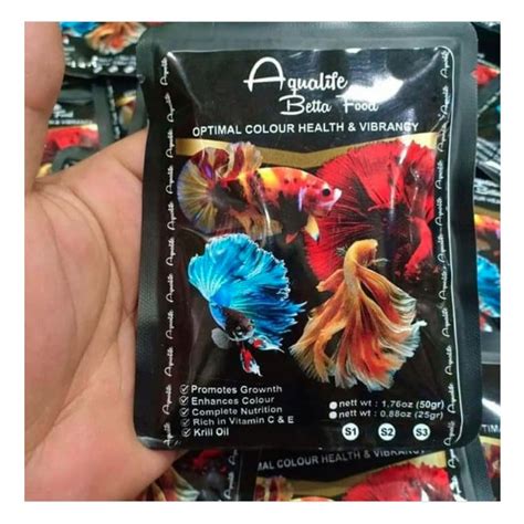 Jual Pelet Aqualife Betta Food Pellet Pakan Makanan Ikan Cupang Aqua