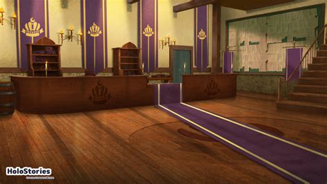 Guild Hall Background For Hololive Vtuber Game