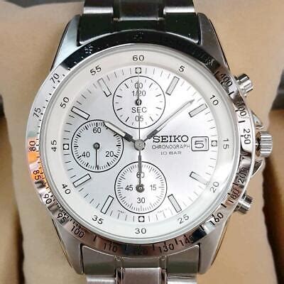 Seiko Spirit Sbtq Mens Chronograph Watch Ebay