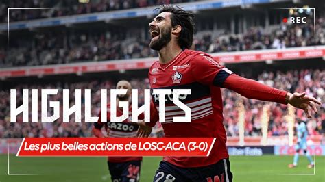 LOSC VS Ajaccio GOALS HIGHLIGHTS YouTube