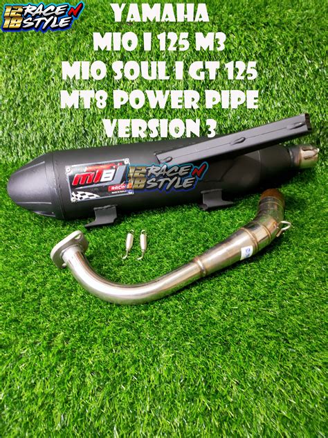 Mt Pipe Yamaha Mio I Mio Soul I Gt Mio Gear Gravis