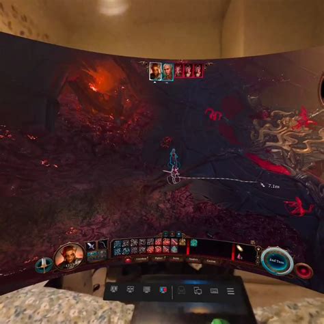 Playing BG3 for the first time in the Quest 3 and it's working great! : r/OculusQuest