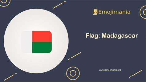 🇲🇬 Meaning | Flag: Madagascar Emoji | Copy and Paste