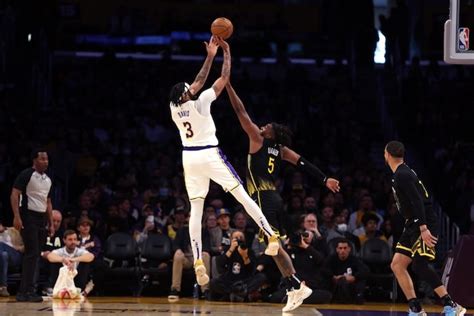 Recap Anthony Davis Leads Lakers To Sunday Matinee Victory Over Warriors